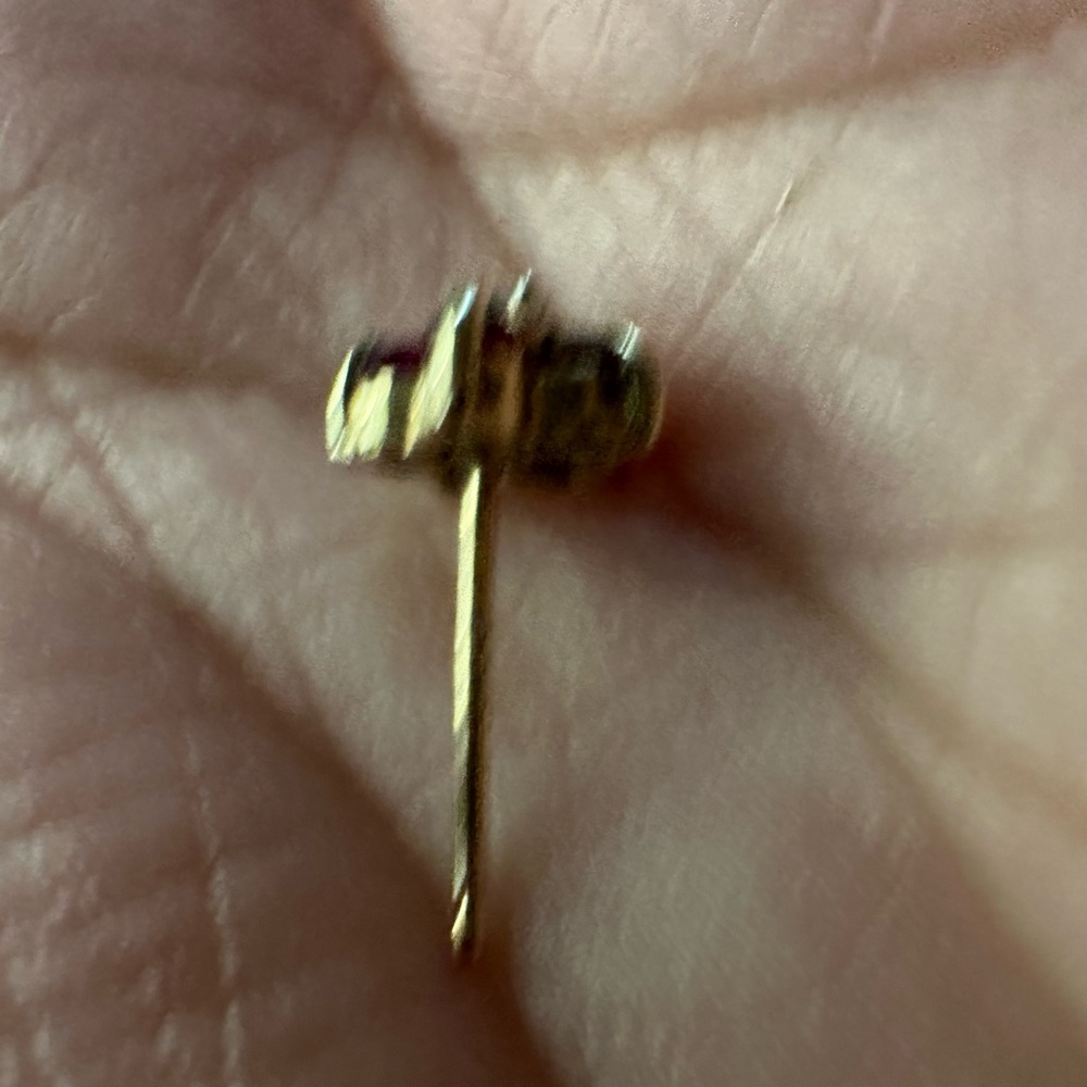 10k Ruby Earrings - image 5